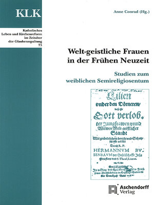 cover image of Welt-geistliche Frauen in der Frühen Neuzeit